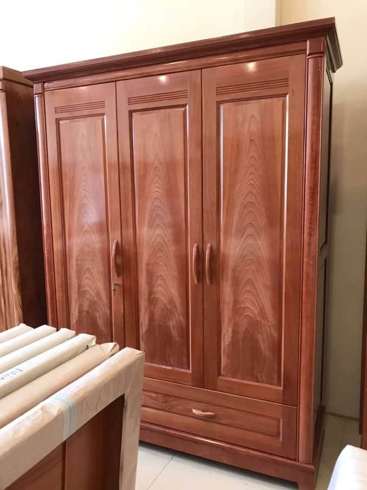 Tủ quần áo gỗ hương đá